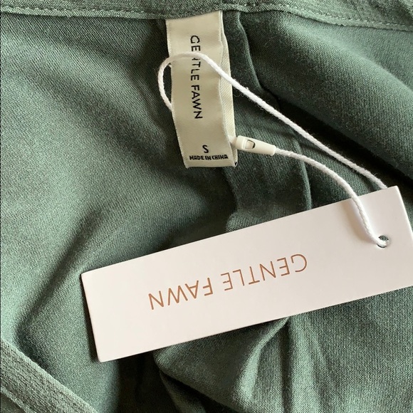 Gentle Fawn balsam green button up shirt - Picture 5 of 7